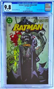 BATMAN #609 ? CGC 9.8 JIM LEE FACSIMILE FOIL VARIANT - 1ST APP TOMMY ELLIOT