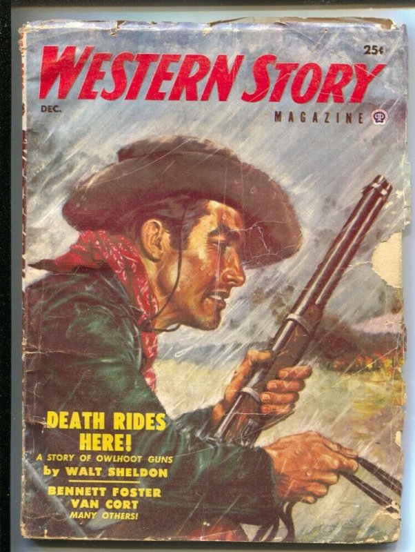 Western Story 12/953- Popular-pulp stories-Will Cook-Walt Sheldon-G/VG