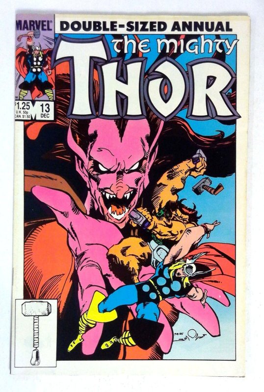 Thor Annual #13 Hercules Mephisto Keith Pollard Marvel (1985) FN/VF