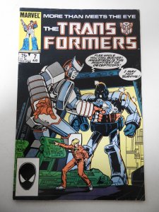 The Transformers #7 (1985) VG Condition