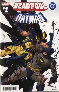 Deadpool Batman #1 2025 Steve McNive 1:25 Variant Marvel/DC Comics EB116