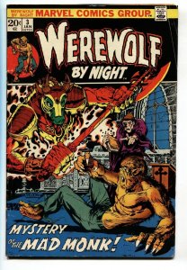 Werewolf By Night #3 comic book Marvel-Mike Ploog VG+