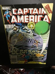 Captain America #314 (1986) high-grade Squadron Supreme key! VF/NM Wow!