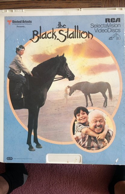 The black stallion RCA select a vision videodisc laserdisc sealed