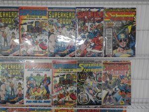 Awesome Lot (20) Vintage Merchandise Catalogs Marvel/DC Average Fine+ Condition!