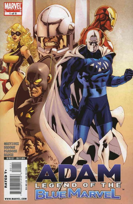 Adam: Legend of the Blue Marvel #1 VF ; Marvel