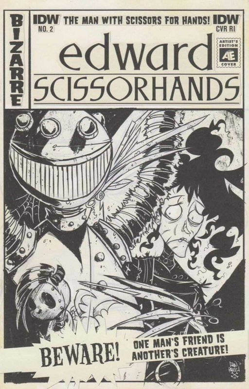 Edward Scissorhands #2D VF/NM; IDW | save on shipping - details inside