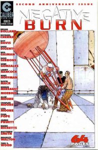 Negative Burn #25 FN ; Caliber | Alan Moore Moebius Neil Gaiman