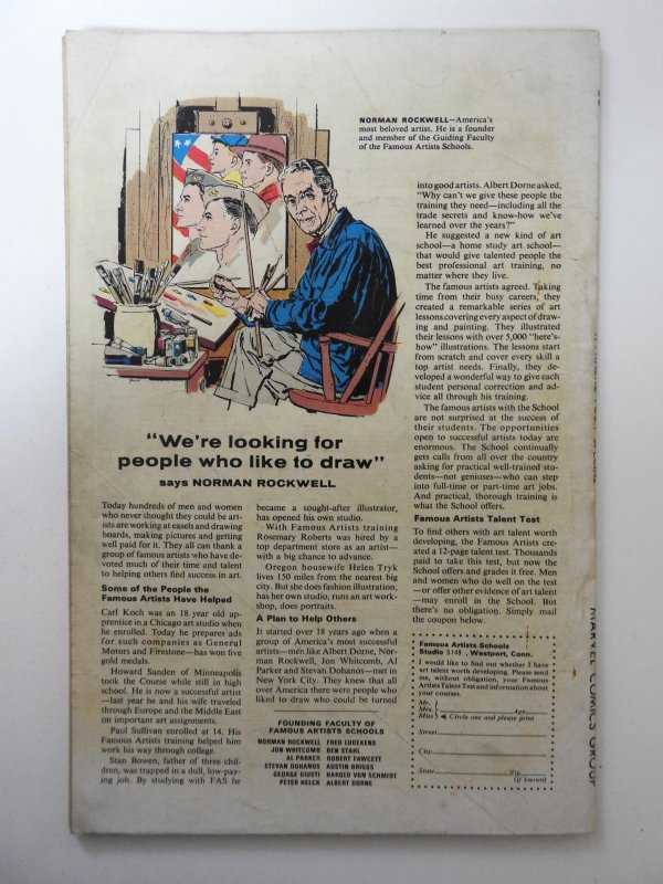 Fantastic Four Annual #4 (1966) VG Condition! 1 in spine split