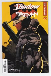 SHADOW BATMAN (2017 D. E.) #1 CVR A FINCH