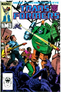 Transformers #14 Marvel Comics 1986 VF