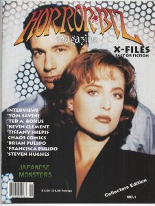 HORROR BIZ X-FILES #1, VF/NM, Pulido, Japanese Monsters, 1997, Magazine, Hughes