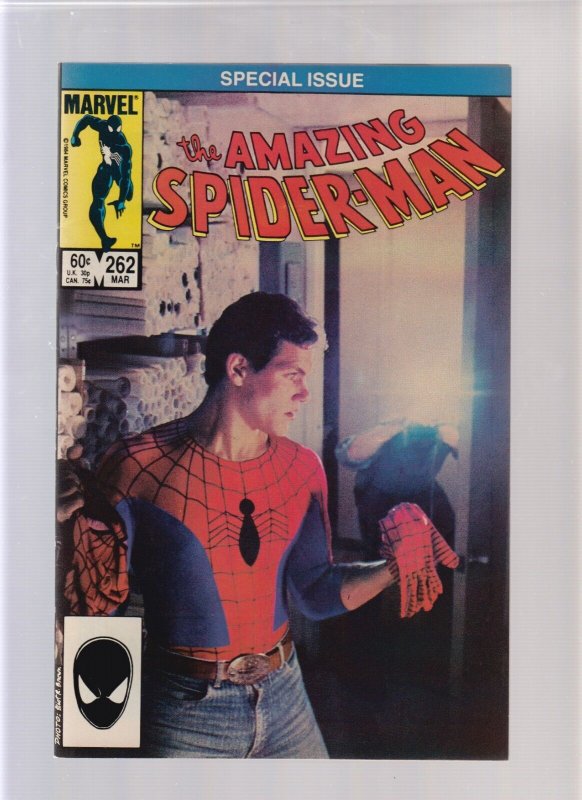 AMAZING SPIDER-MAN #262 - PHOTO COVER (9.0) 1985
