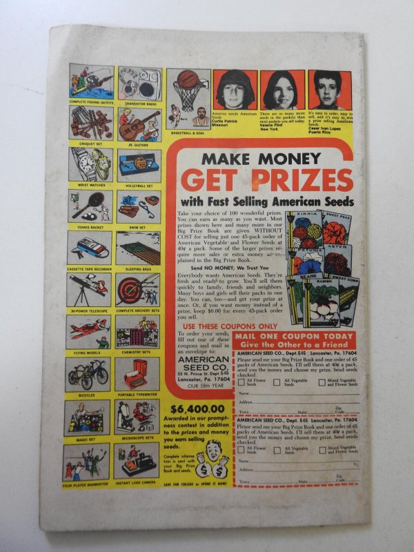 Jungle Action #21 (1976) GD/VG Condition moisture stain