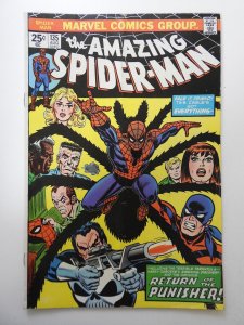 The Amazing Spider-Man #135 VG Cond! MVS intact! 2nd full app of the Punisher!