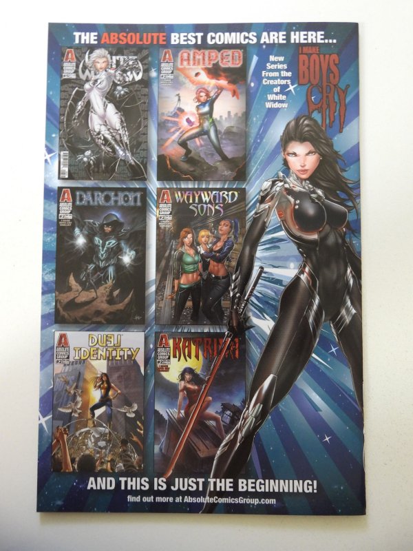 White Widow #3 Metal Cover D (2019) NM Condition