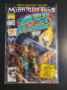 SPIRITS OF VENGEANCE #1 (1992) SIGNED+NUMBERED by ADAM KUBERT! 2304/10000
