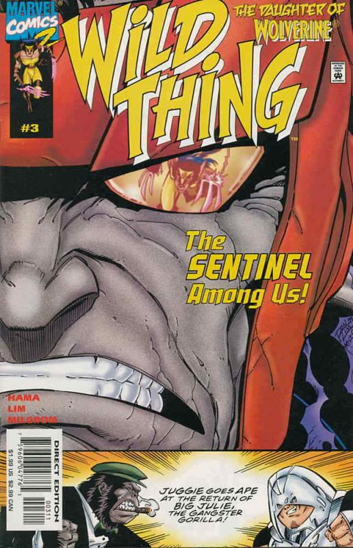 Wild Thing (2nd Series) #3 VF/NM; Marvel | save on shipping - details inside