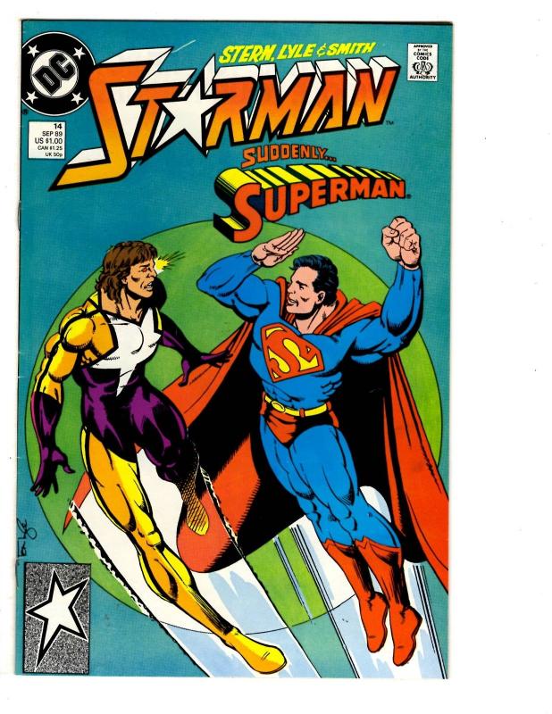 4 Starman DC Comic Books # 13 14 15 16 Superman Stern Lyle Smith Rampage MS7