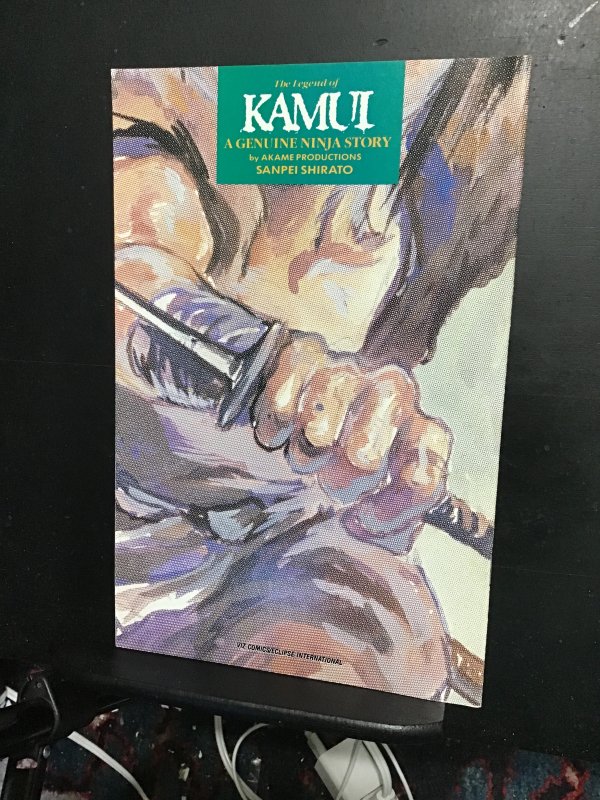 The Legend of Kamui #1 (1987) Japanimation key! 1st issue! Higher grade! NM Wow!