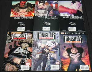 Modern Marvel PUNISHER WAR JOURNAL VOL. 2 - 24pc Mid-High Comic Lot VF-NM