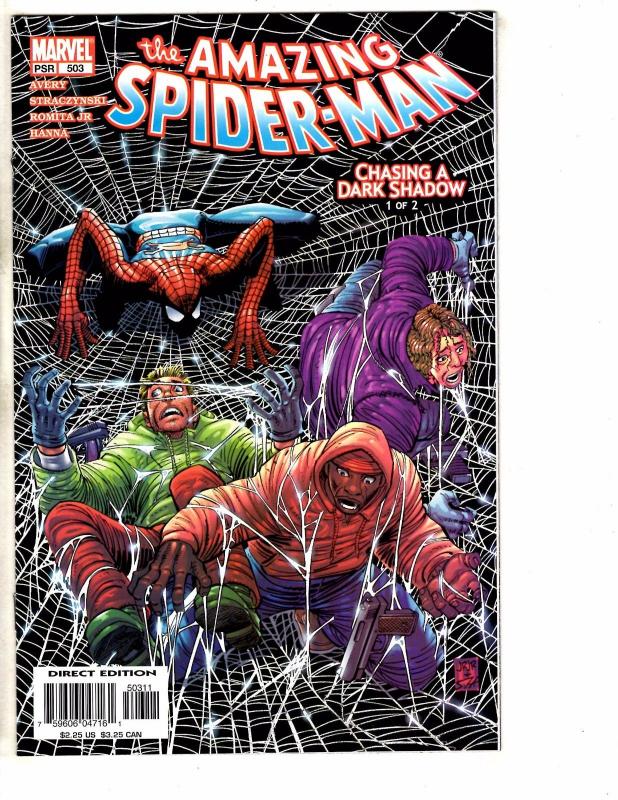 5 Amazing Spider-Man Marvel Comic Books # 501 502 503 504 505 VF-NM Range J268
