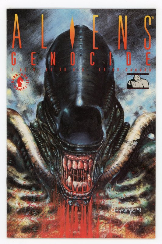 Aliens: Genocide #1 Dark Horse Arthur Suydam Cover  NM-