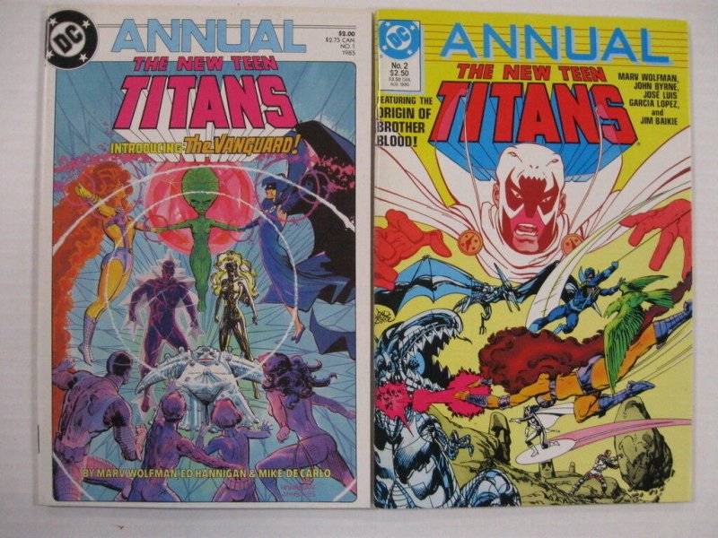 *NEW TEEN TITANS ('84; Deluxe) 47 Books
