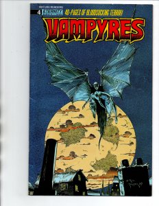 Vampyres #1 2 3 & 4 Complete Set - vampire - horror - Eternity - 1988 - VF