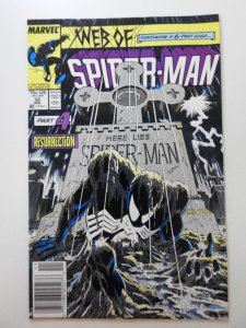 Web of Spider-Man #32 Newsstand Edition (1987) Kraven Storyline! Fine- COndition