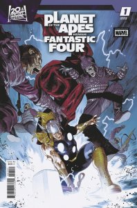 Planet of the Apes Vs. Fantastic Four #1 Francesco Mobili Variant Cover NM