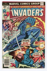 Invaders #11 (1975 v1) Jack Kirby Cover Sub-Mariner Captain America VF