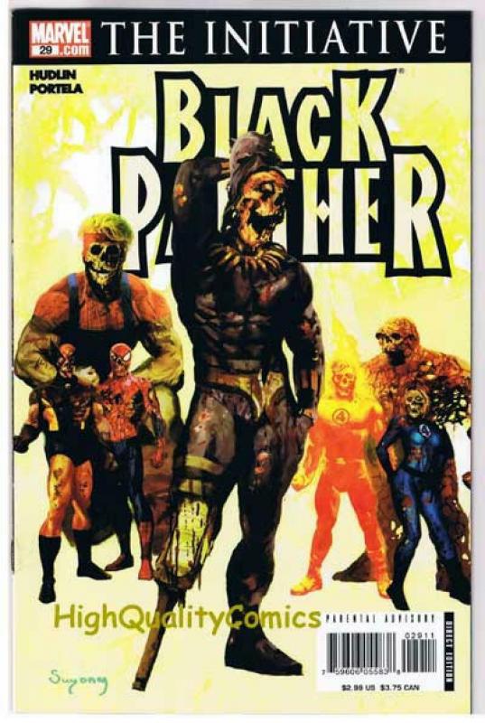 BLACK PANTHER #28 29 30, VF+, Marvel Zombies, Arthur Suydam, 2007, more in store