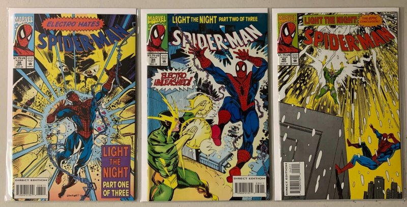 Spider-Man comics lot #2-40 35 diff avg 8.0 (1990-93)