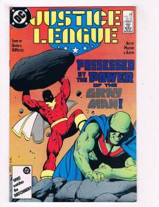 Justice League #6 VG/FN DC Comics Comic Book JLA Oct 1987 DE39 AD12