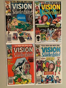 Vision Scarlet Witch set #1-12 2nd Series all 12 different books 6.0 FN (1985)