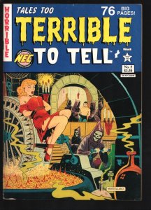 Tales Too Terrible To Tell #5 1992-NEC--Bondage-skull-weird menace cover art-...