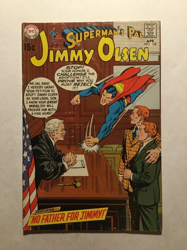 Superman’s Pal Jimmy Olsen 128 Very Good Vg 4.0 Dc Comics