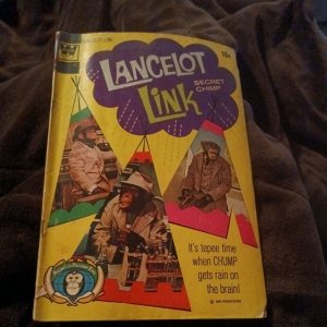 Lancelot Link Secret Chimp #6 1972 Whitman comics variant Cover Based on TV Show