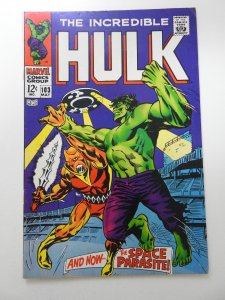 The Incredible Hulk #103 (1968) Beautiful VF- Condition!