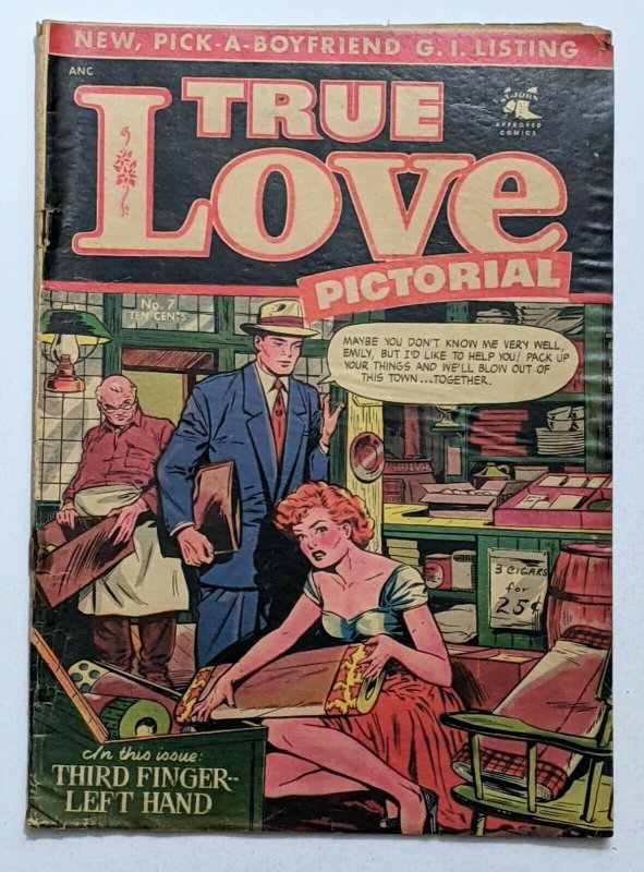 True Love Pictorial #7 (Dec 1953, St. John) Good- 1.8 Matt Baker cover