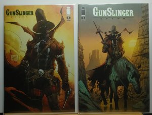 Gunslinger Spawn 1 Capullo & Booth, McFarlane Variant Covers (2021) Clean {NM}