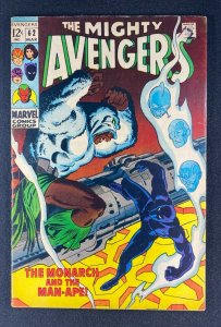 Avengers (1963) #62 FN- (5.5) 1st App M'Baku Man-Ape John Buscema Art