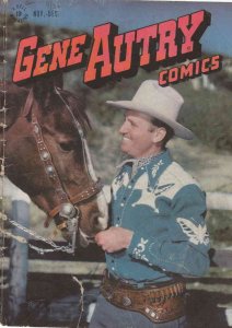 Gene Autry Comics #10 GD ; Dell | low grade comic November 1947 photo cover