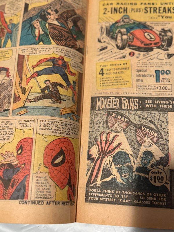 The Amazing Spider-Man #23 (1965) vs the green goblins see descrito