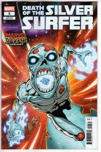 DEATH OF THE SILVER SURFER #5 RON LIM MARVEL ZOMBIES VARIANT