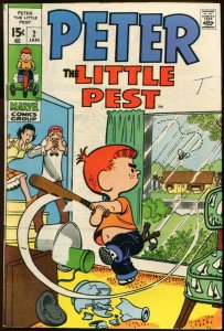 PETER THE LITTLE PEST #2-BASEBALL COVER VG+