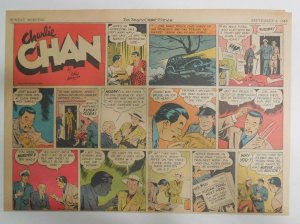 Charlie Chan by Alfred Andriola from 9/8/1940 Half Page Size! 11 x 15 Inches