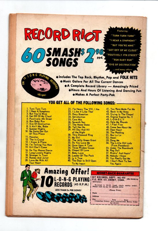 Young Romance #141 - Romance - DC Comics - 1966 - GD