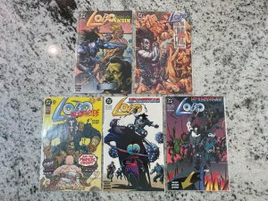 5 Lobo DC Comic Books #1 2 Gladiators + Infanticide 1 + Chain Love Victim 36 LP8